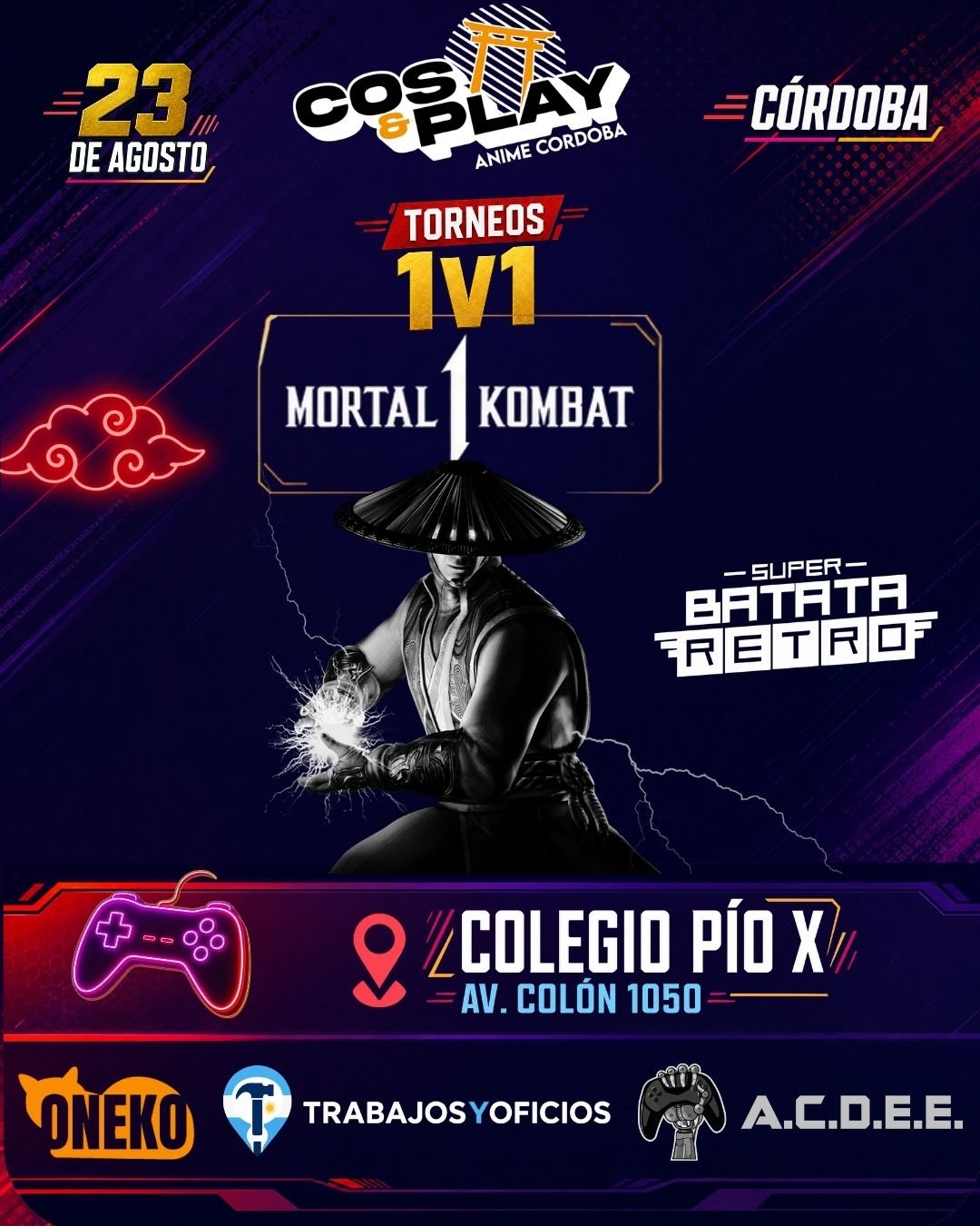 Afiche de Mortal Kombat 1 – 1v1